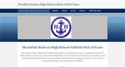 Desktop Screenshot of henhudhalloffame.com