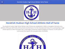 Tablet Screenshot of henhudhalloffame.com